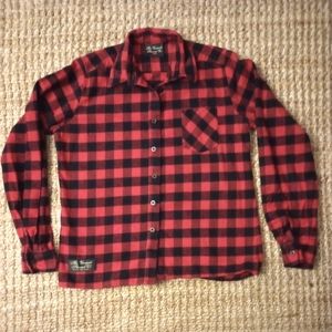 The Vermont Buffalo Check Flannel Top